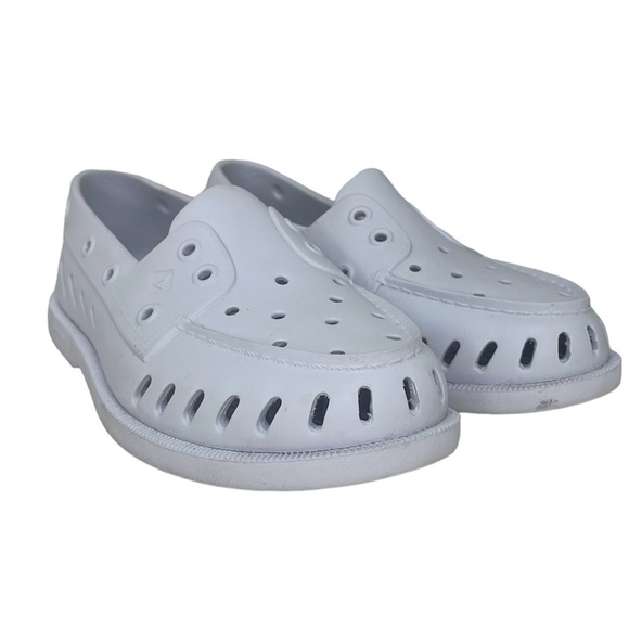 Sperry Top-Sider Shoes Women's 7 White Authentic Original Float Boat Non-Marking - Picture 6 of 13